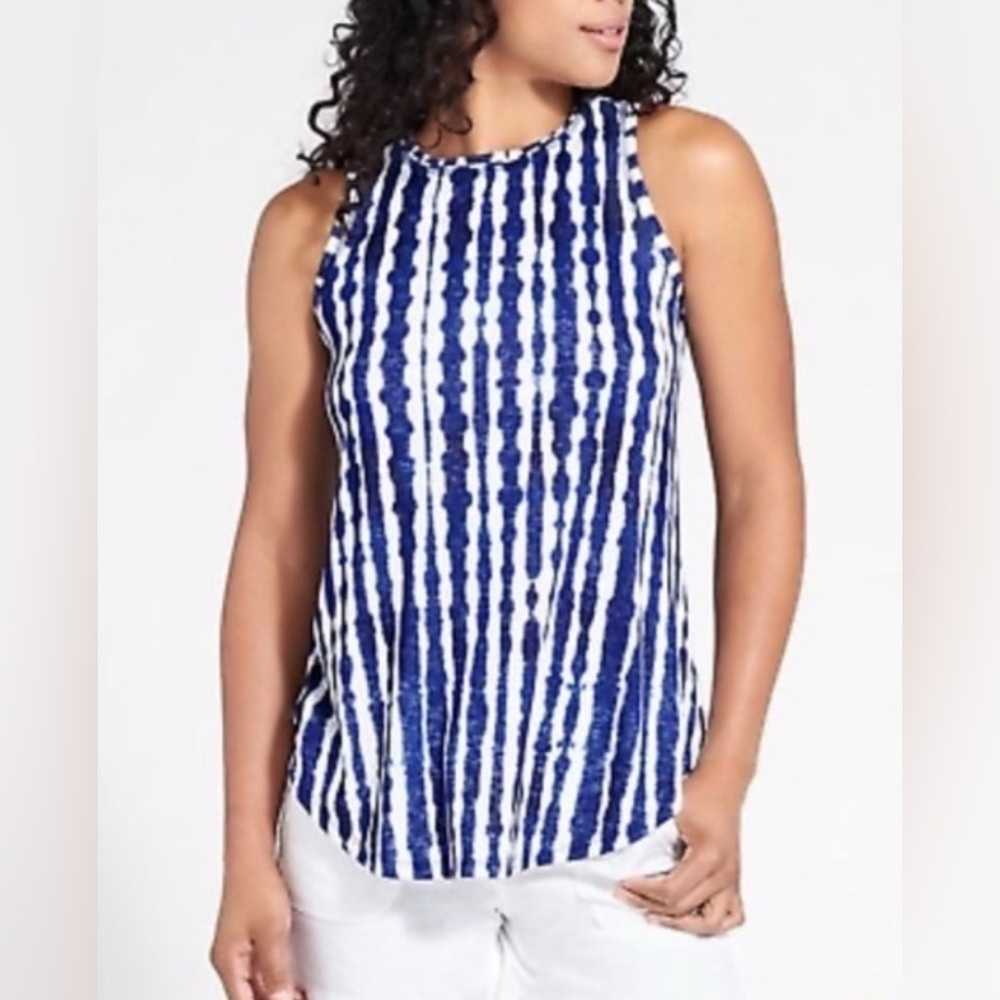 Athleta Breezy Sleeveless Tie-Dye Top